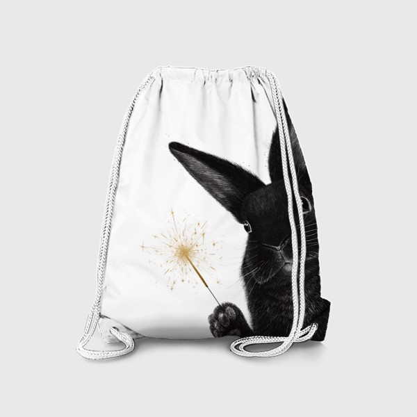 Рюкзак «Кролик с бенгальским огнём»