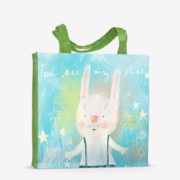 Сумка-шоппер «Белый кролик»