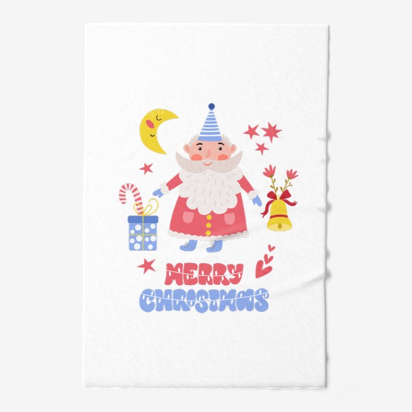 Полотенце «Постер с Дедом Морозом»