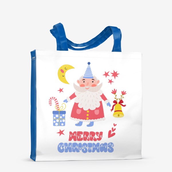 Сумка-шоппер «Постер с Дедом Морозом»
