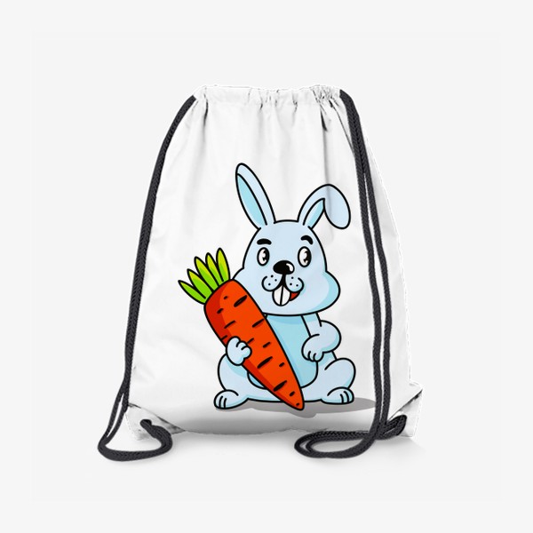Рюкзак «Кролик с большой морковкой»