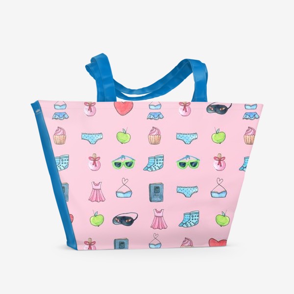 Пляжная сумка «Для настоящей девочки»
