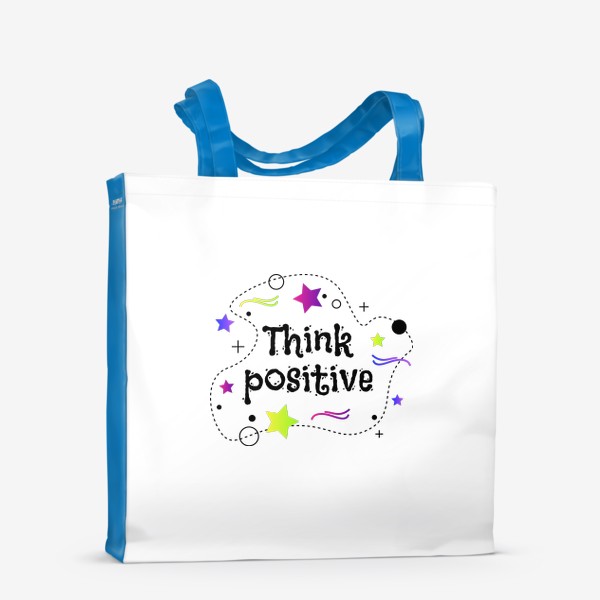 Сумка-шоппер «Думай позитивно»