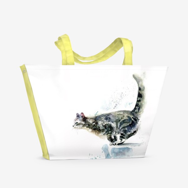 Пляжная сумка «котик»