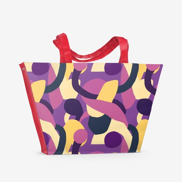 Пляжная сумка «Абстрактный паттерн / Abstract Pattern»