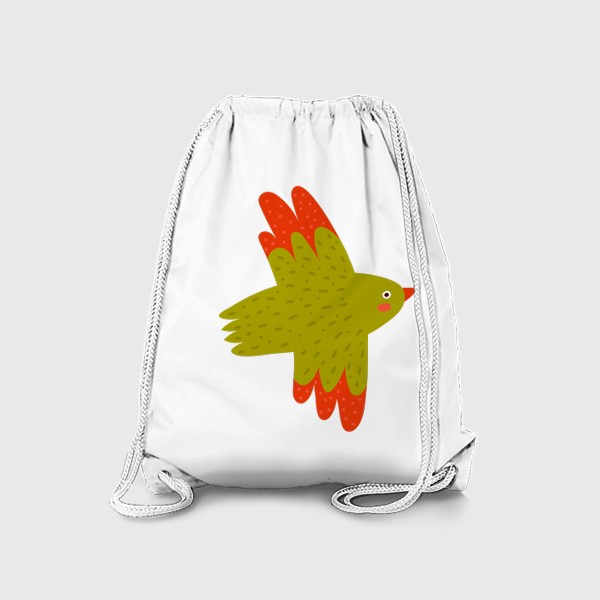 Рюкзак «Зеленый попугай»