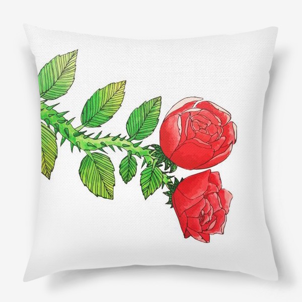 Подушка «Розы»