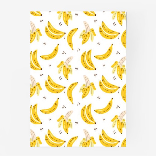Постер «принт яркие бананы | bananas»
