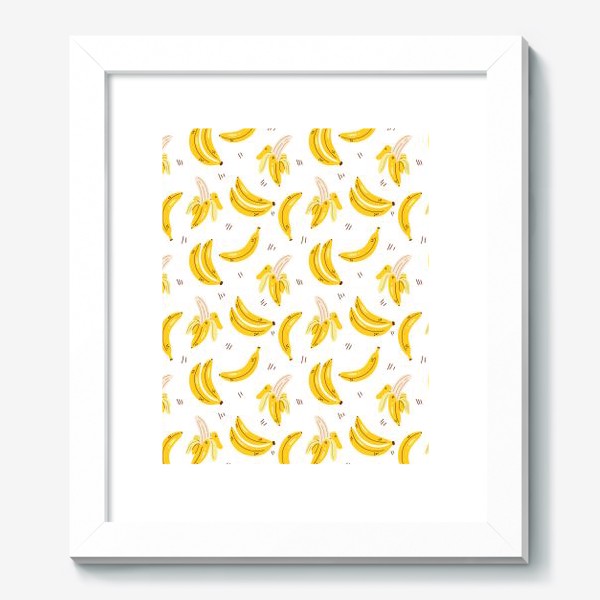 Картина &laquo;принт яркие бананы | bananas&raquo;