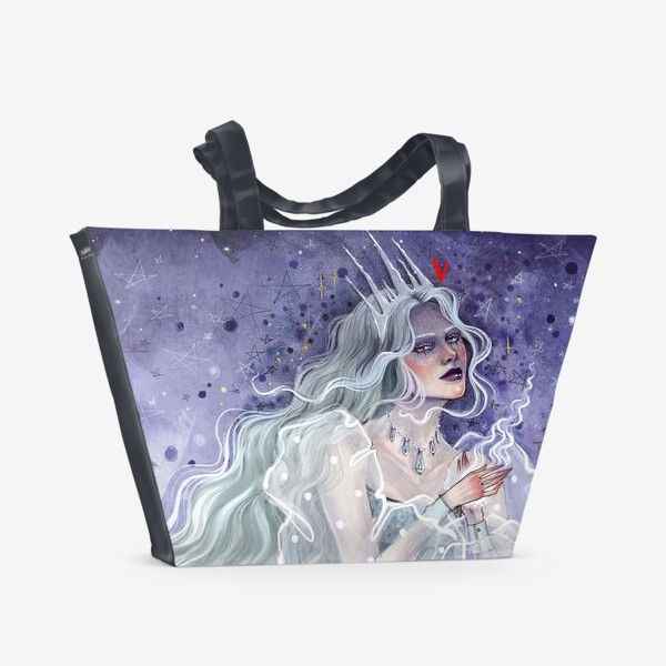 Пляжная сумка «Снежная королева»