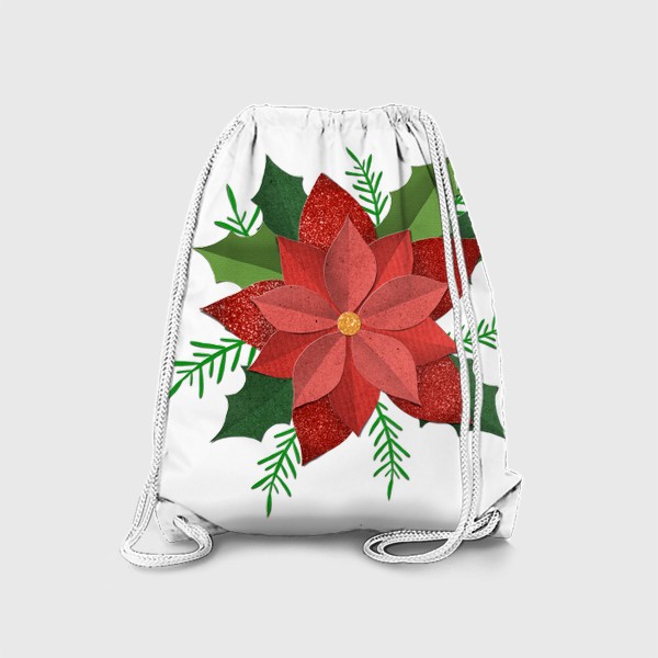 Рюкзак «Рождественский цветок»