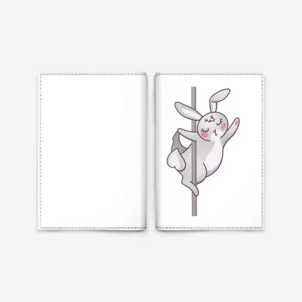 Обложка для паспорта «зайка стриптизерша»
