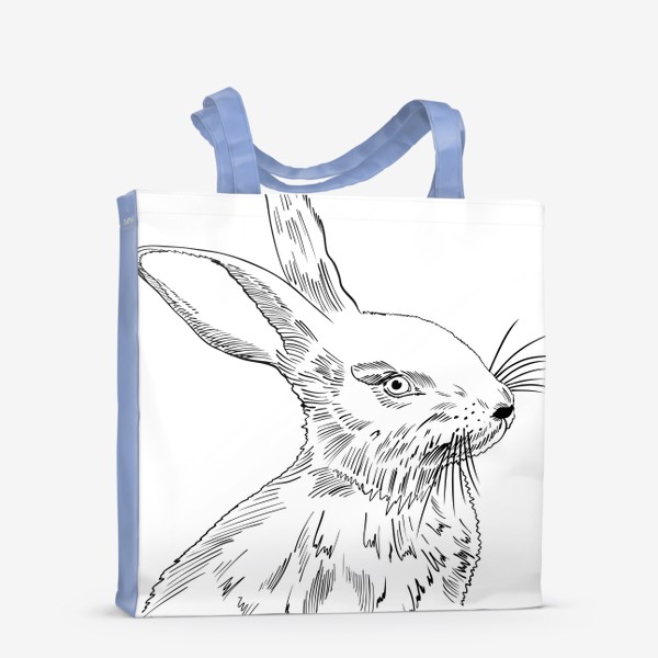 Сумка-шоппер «Кролик графика»