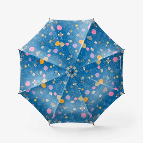 Зонт «Морской бесшовный принт с медузами.Медузы.»