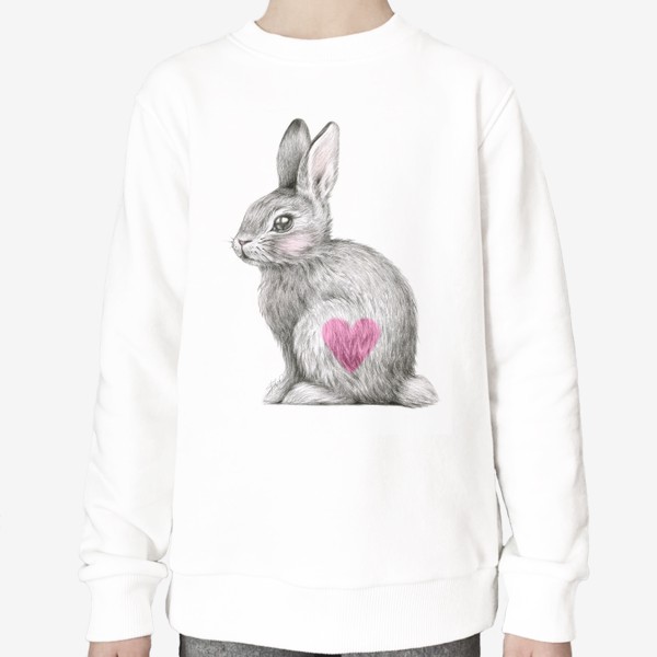 Свитшот «Заяц любви (кролик, любовь, сердце)»