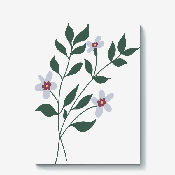 Холст «Полевые цветы / Wildflowers»
