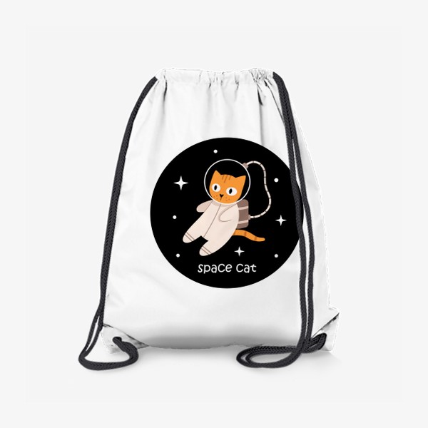 Рюкзак «забавный кот космонавт | space cat»