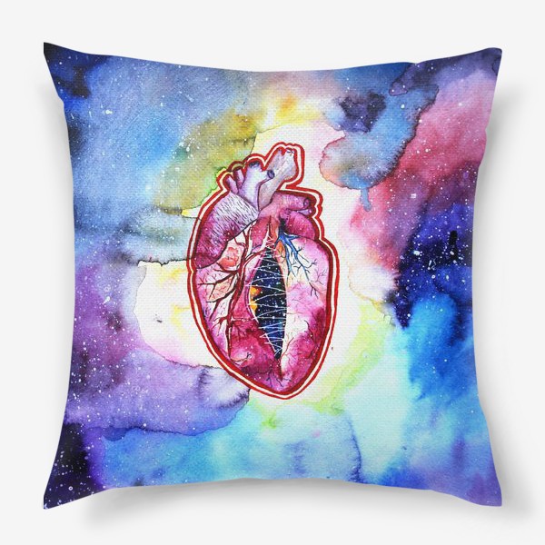 Подушка «Космическое сердце»