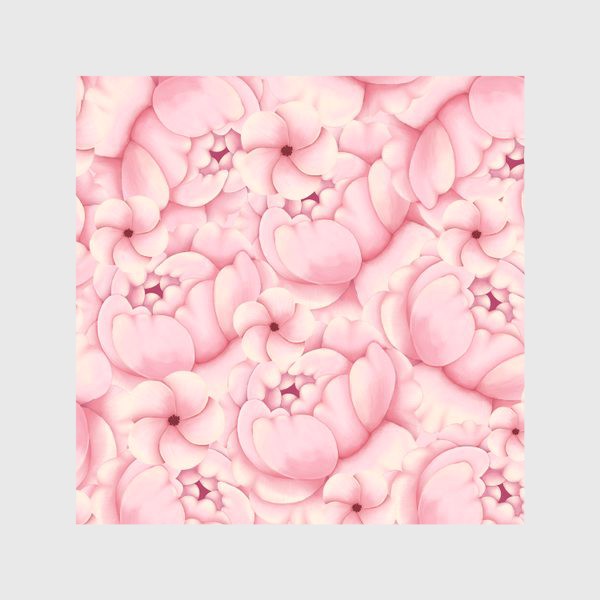 Скатерть «Розовые пионы»
