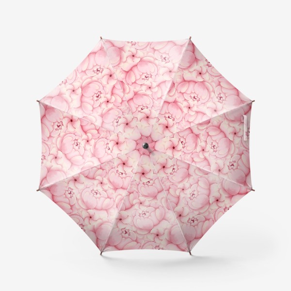 Зонт «Розовые пионы»