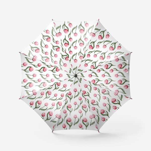 Зонт «Розовые тюльпаны»