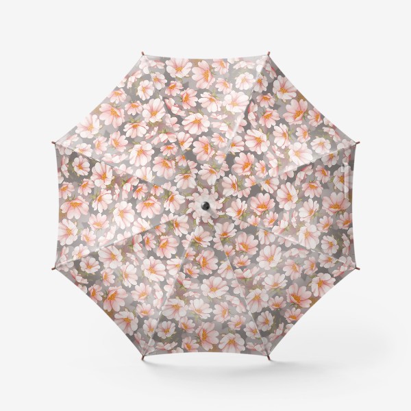 Зонт «Розовые цветы шиповника»