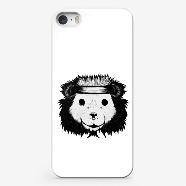 Чехол iPhone «Медведь и медведи»