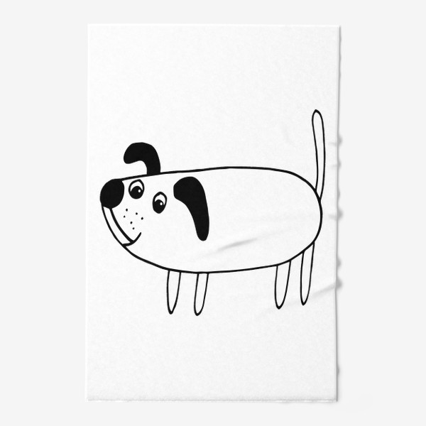 Полотенце «собака милая»