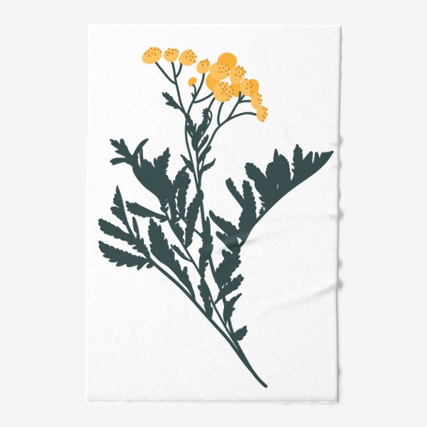 Полотенце «Желтые полевые цветы / Yellow wildflowers»