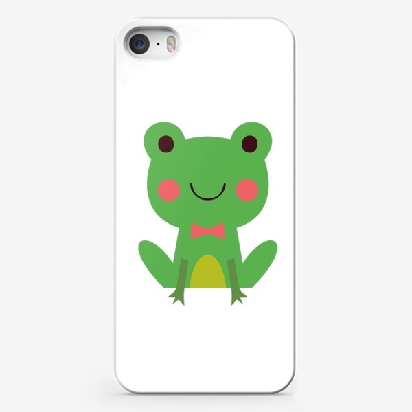 Чехол iPhone «Забавный лягушонок (лягушка)»