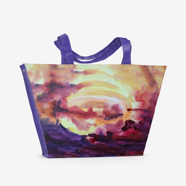 Пляжная сумка «Космическая заря»