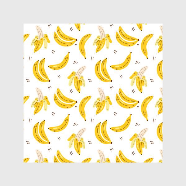 Шторы &laquo;принт яркие бананы | bananas&raquo;