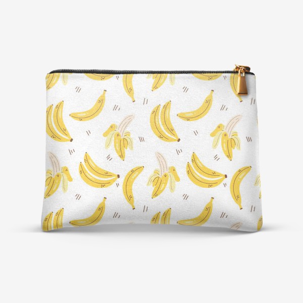 Косметичка «принт яркие бананы | bananas»