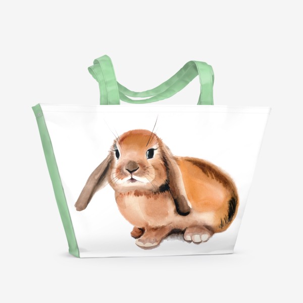 Пляжная сумка «Кролик Банни»