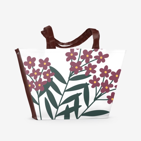 Пляжная сумка «Полевые цветы / Wildflowers»