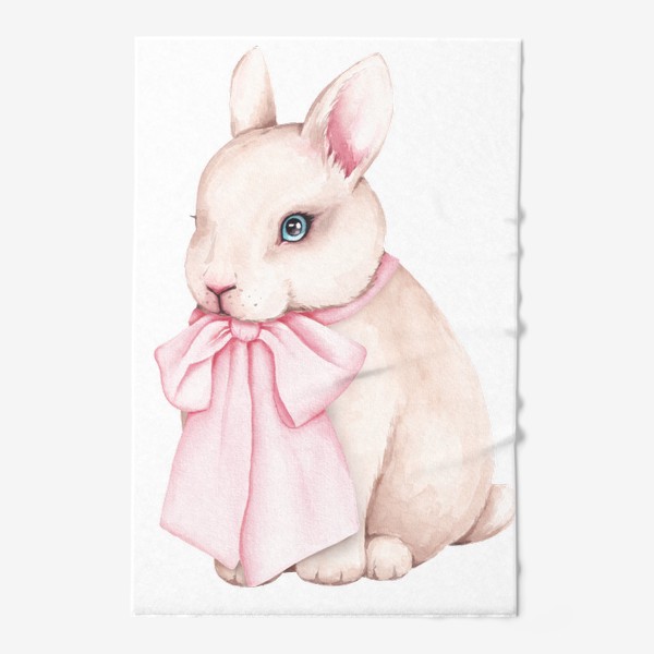 Полотенце «Кролик с бантом»