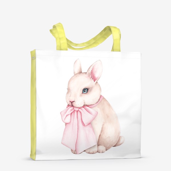 Сумка-шоппер «Кролик с бантом»
