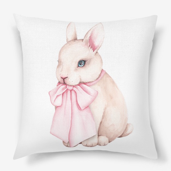 Подушка «Кролик с бантом»