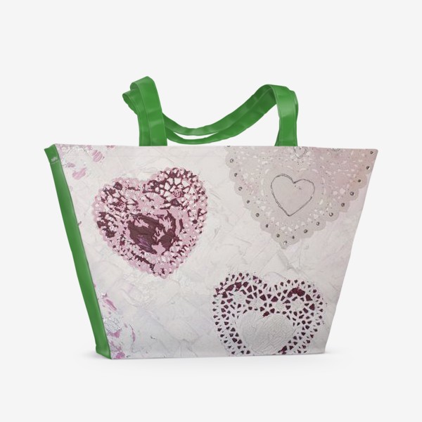 Пляжная сумка «Нежность сердца»