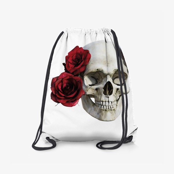 Рюкзак «Череп с розами»