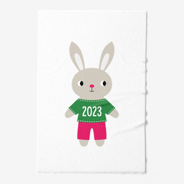 Полотенце «Кролик, символ Нового года 2023»