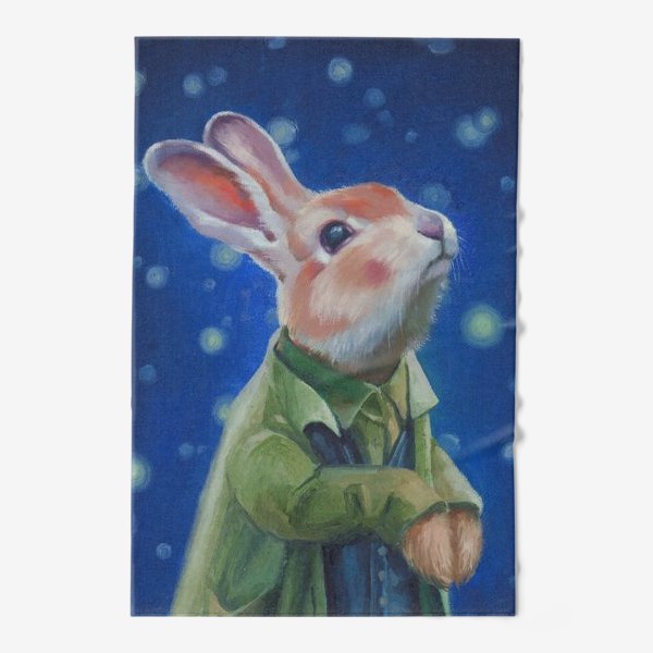 Полотенце «Новогодний кролик»