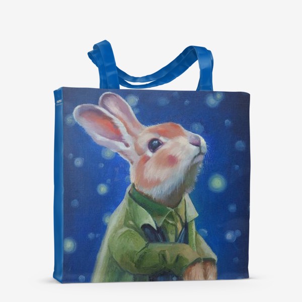 Сумка-шоппер «Новогодний кролик»