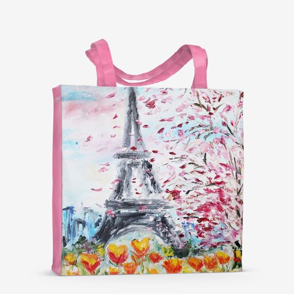 Сумка-шоппер «Весна в Париже»