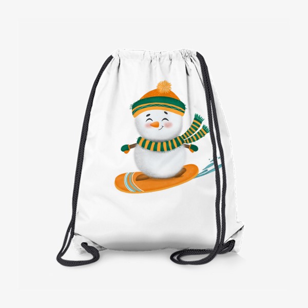 Рюкзак «Новогодний снеговик»