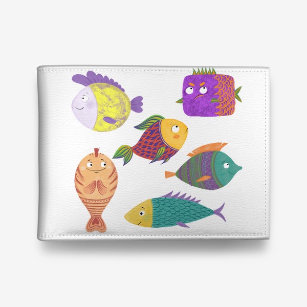 Кошелек «Цветные рыбки»