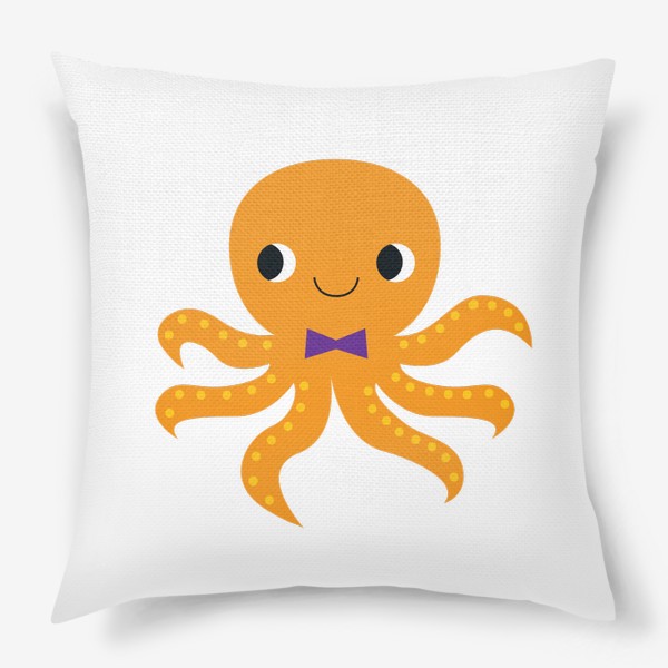 Подушка «Забавный осьминог»