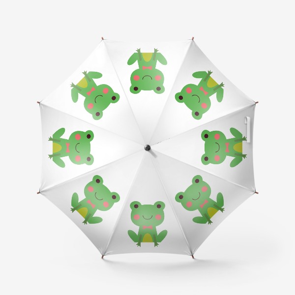 Зонт «Забавный лягушонок (лягушка)»