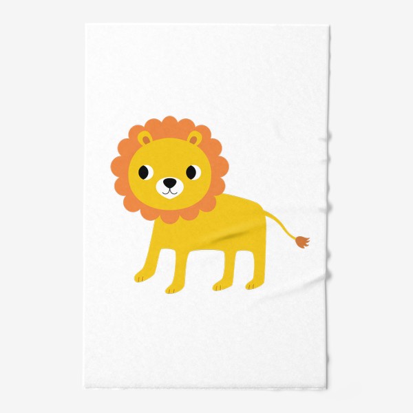 Полотенце «Забавный лев, львенок»