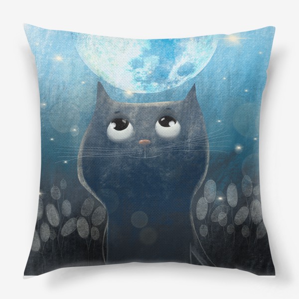 Подушка «Лунный кот»